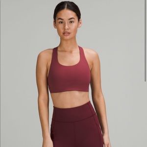 NWT lululemon mulled wine bra